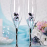 Свадебные бокалы для шампанского Царица, фото 1