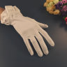 Белые короткие перчатки с рюшей, фото 1