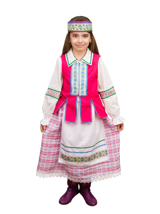 Костюм Белорусская девочка А179