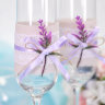 Свадебные бокалы Прованс, цвет лаванда 180мл, deco-711, фото 3
