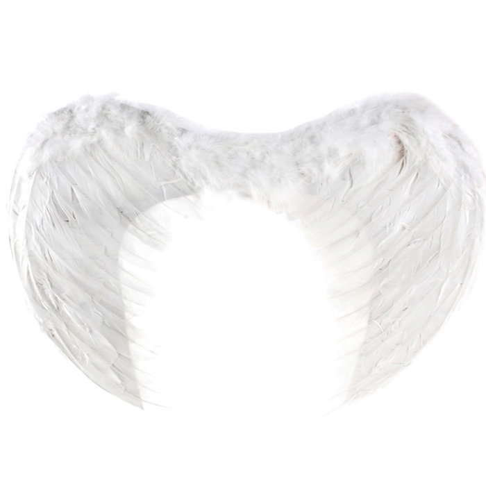 Крылья ангела белые 55*40см 322188