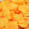 Лепестки для осыпания молодых оранжевые
