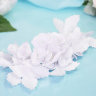 Веночек для прически невесты белый, фото 1