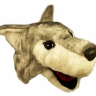 Шапка маска Волк серый для взрослого С2040v