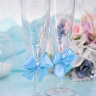 Свадебные бокалы Лада, цвет голубой, фото 2
