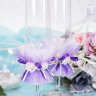 Свадебные бокалы deco-708 в фиолетовом цвете, фото 2