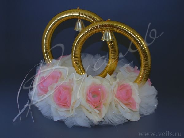 Кольца для свадебного кортежа 011